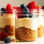 No-Bake Cheesecake Jars (Single Serving) 01