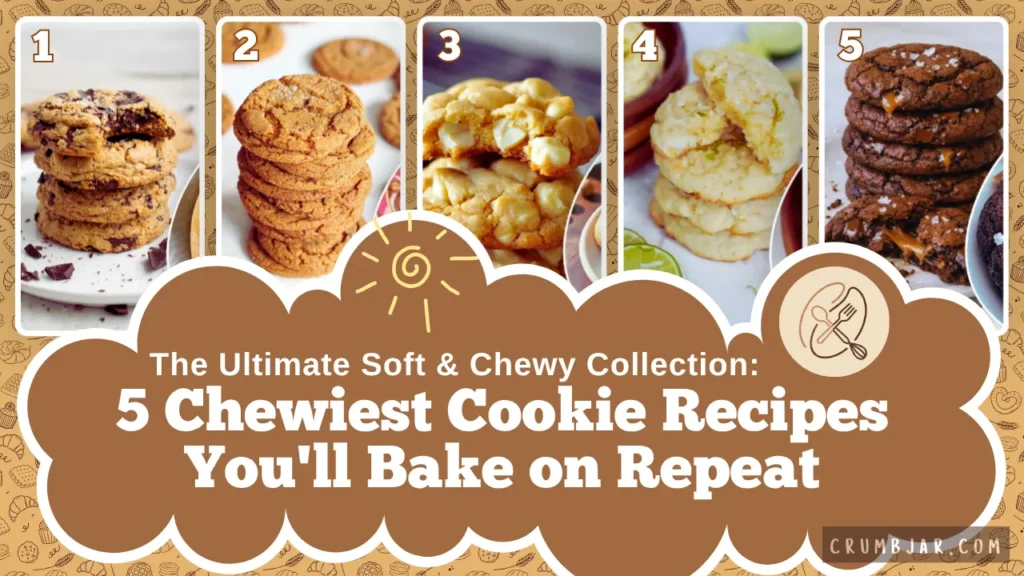 The Ultimate Soft & Chewy Collection: 5 Chewiest Cookie Recipes You'll Bake on Repeat