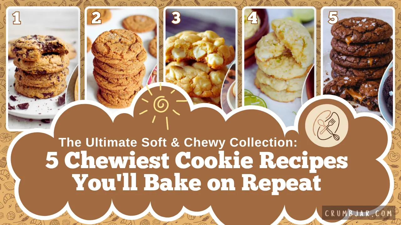 The Ultimate Soft & Chewy Collection: 5 Chewiest Cookie Recipes You'll Bake on Repeat